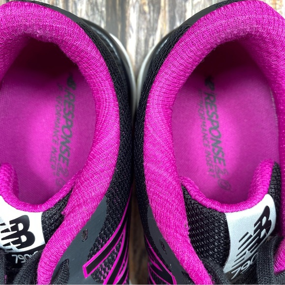 New Balance 790 V6 (W790LF6) Black/Pink Running Shoes Sneakers Women’s Size 10 - Picture 9 of 16